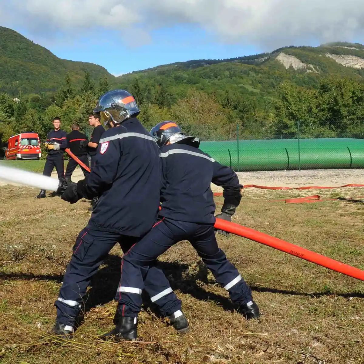 Citerne souple incendie Labaronne Citaf avec aspiration Hors sol de 30 à 2  000 m3 - Chouchousdesa