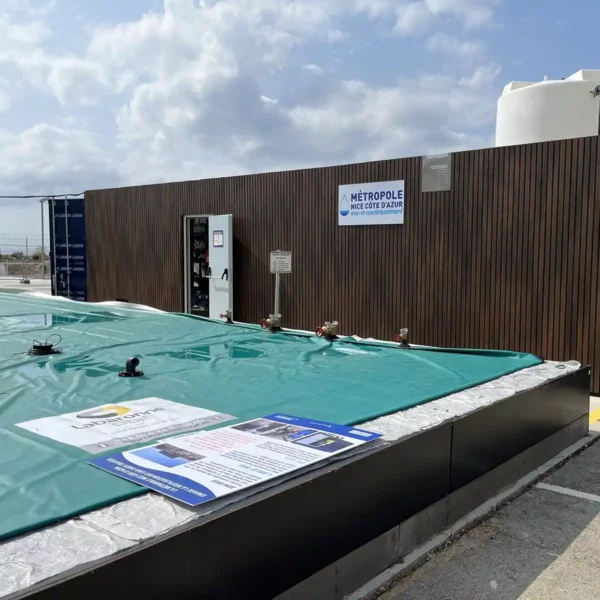 Une citerne souple pour un projet de REUSE – Nice Une citerne souple pour un projet de REUSE – Nice