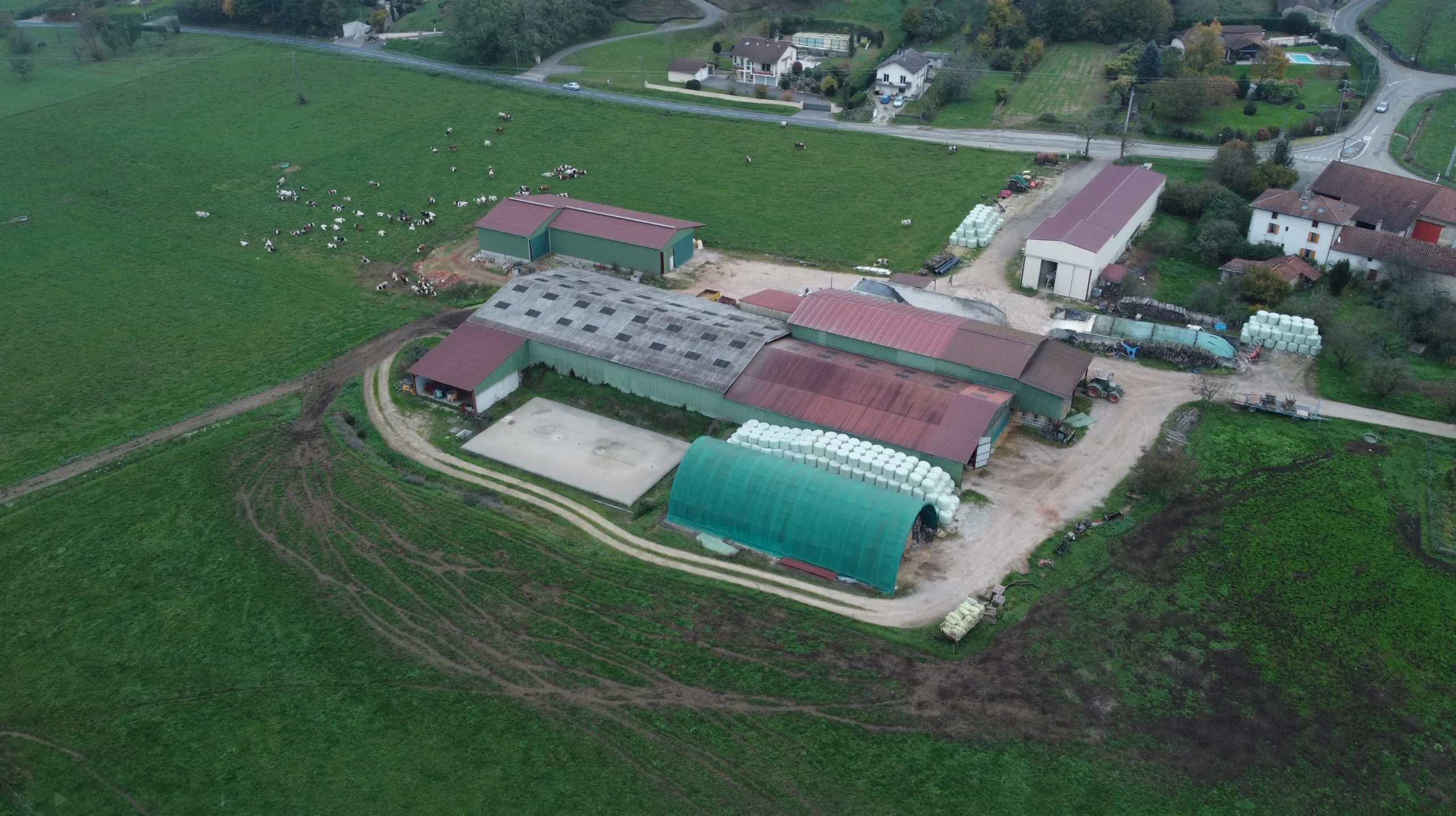Stockage d’effluents en citerne souple – 500 m3