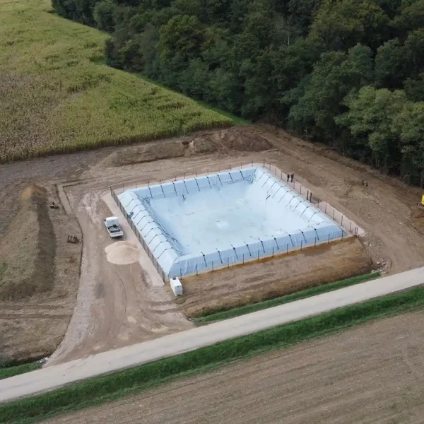 Stockage de digestats – 2 x 2500 m3