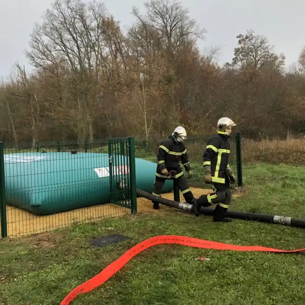 Entretien d’une réserve incendie souple : les normes à respecter